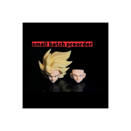 PREVENTA: Dragon Ball Z Goku SSJ Cabello en movimiento Kit Custom Feng Studio