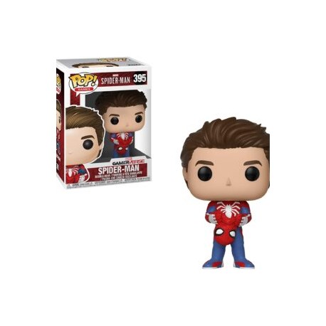 Funko Pop Spider-man Ps4 Insomniac sin máscara