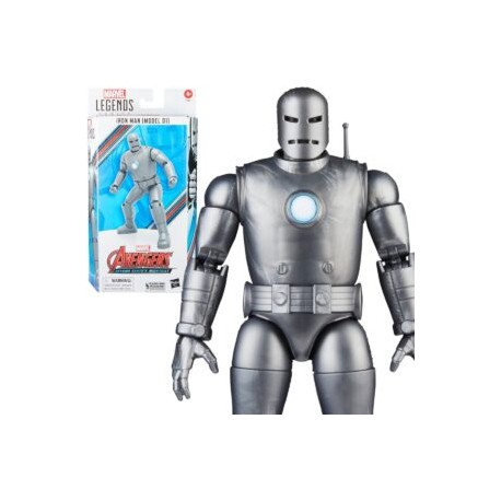 PREVENTA: Avengers 60th Anniversary Marvel Legends Series Iron Man (Model 01)
