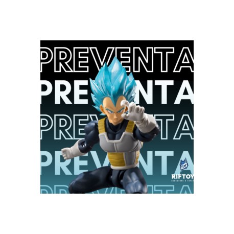 PREVENTA: S.H.Figuarts SUPER SAIYAN GOD SUPER SAIYAN VEGETA -SUPER- -S.H.Figuarts 15th anniversary Ver. (DISTRIBUCION AMERICANA