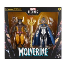 PREVENTA: Wolverine 50th Anniversary Marvel Legends Wolverine and Lilandra Nerama