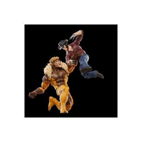 PREVENTA: Wolverine 50th Marvel Legends Logan vs Sabretooth