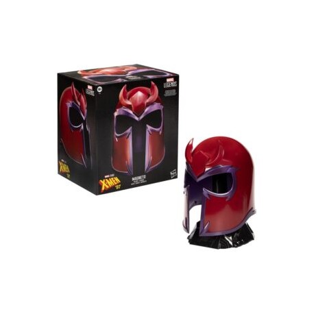 PREVENTA: X-Men ’97 Marvel Legends Magneto Premium Roleplay Casco Prop Réplica